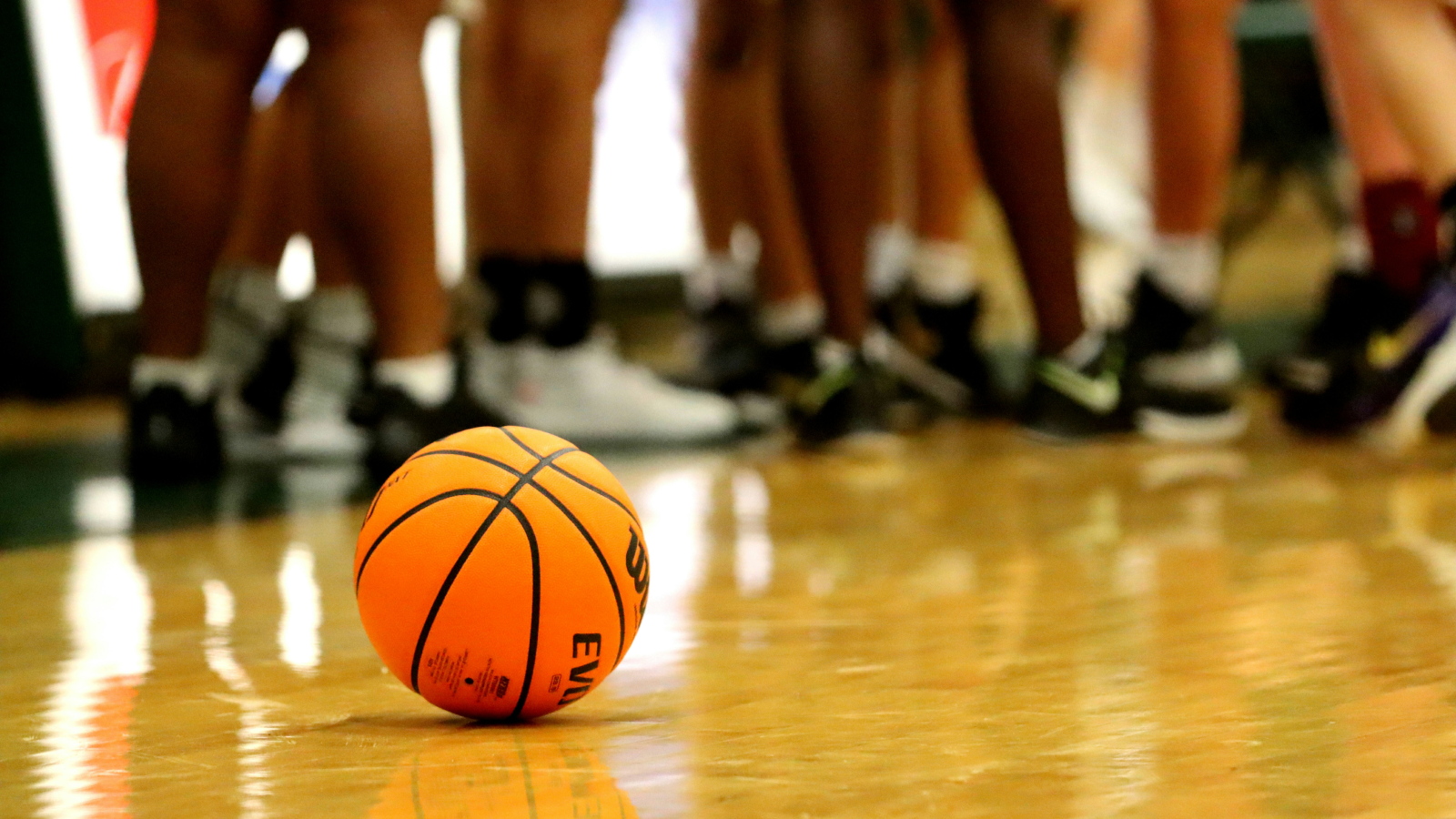 Children taking part in BVA Girls Only Basketball Camp